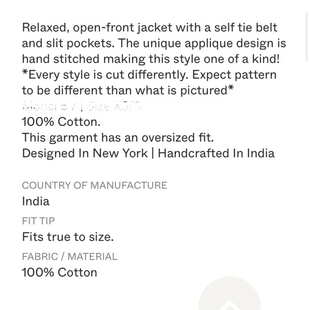 RUJUTA SHETH kimono jacket - Picture 16 of 16